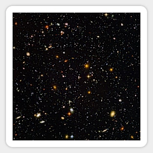 Hubble Ultra Deep Field galaxies (R820/0415) Sticker